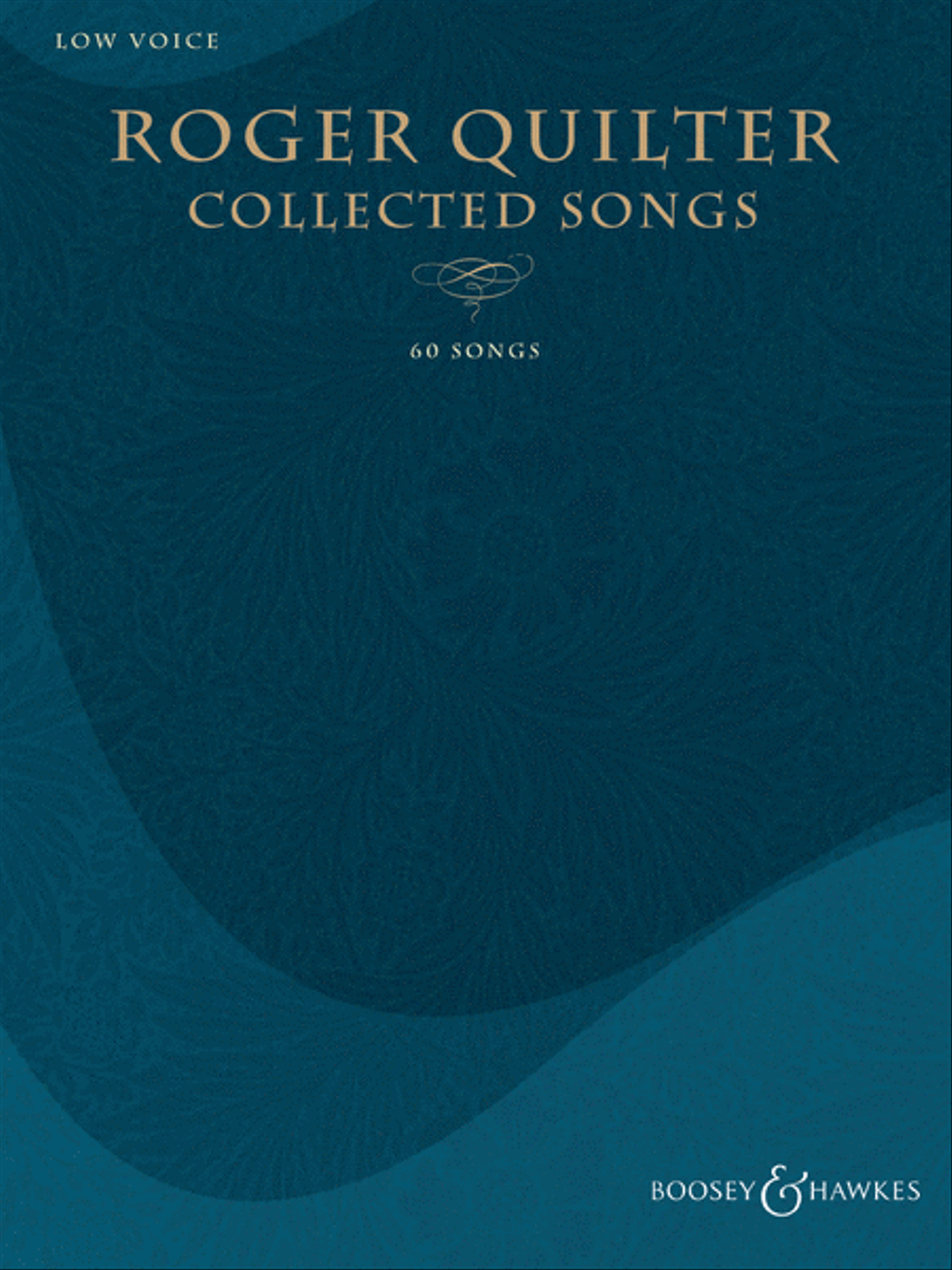 Roger Quilter – Collected Songs Low Voice scores gallery preview page 1