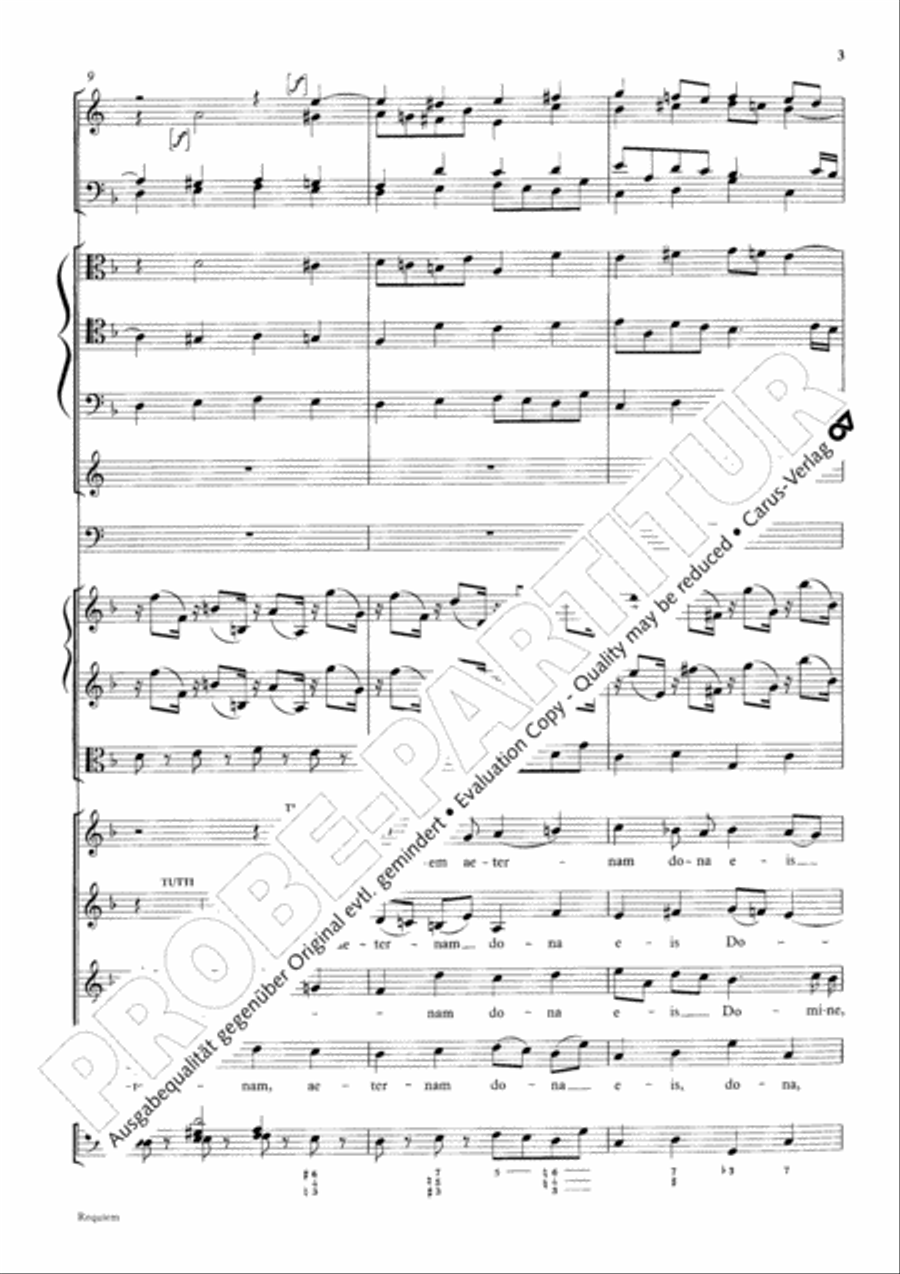 Requiem Requiem 4-Part scores gallery preview page 12