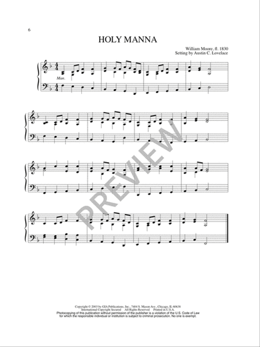 Fifteen Free Harmonizations Organ scores gallery preview page 8