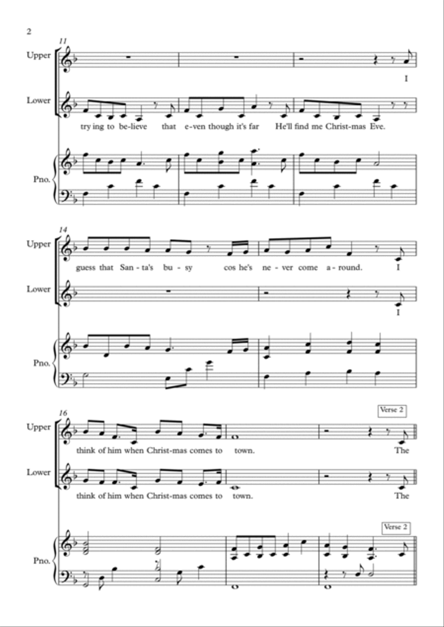 When Christmas Comes To Town SA scores gallery preview page 2