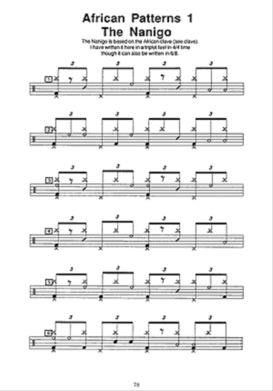 Complete Modern Drum Set Drum Set scores gallery preview page 4
