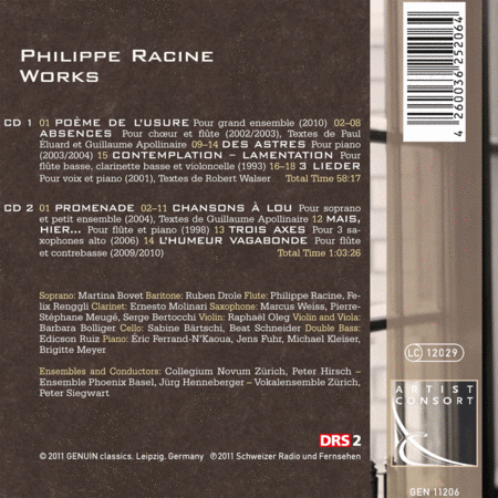 Philippe Racine Works