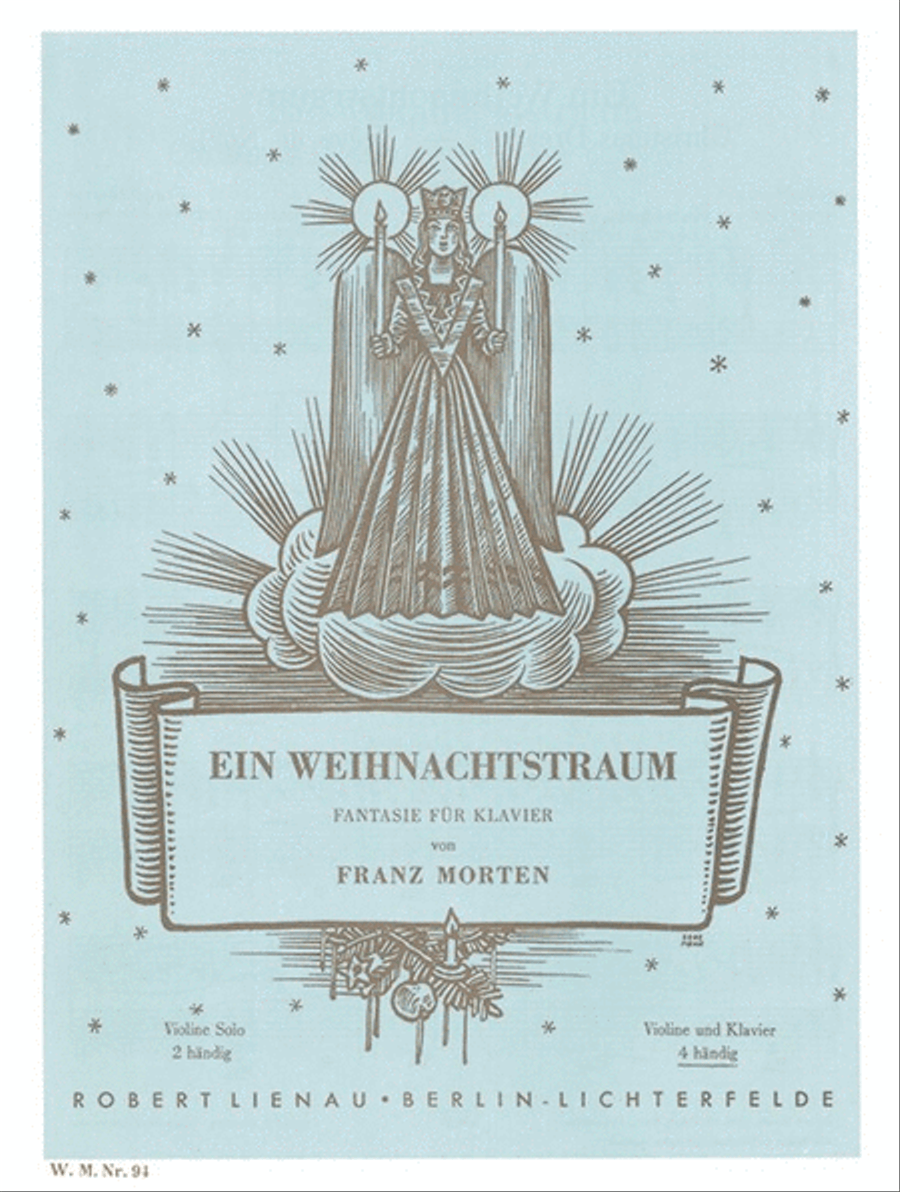 A Christmas Dream A Christmas Dream Piano Duet scores gallery preview page 1
