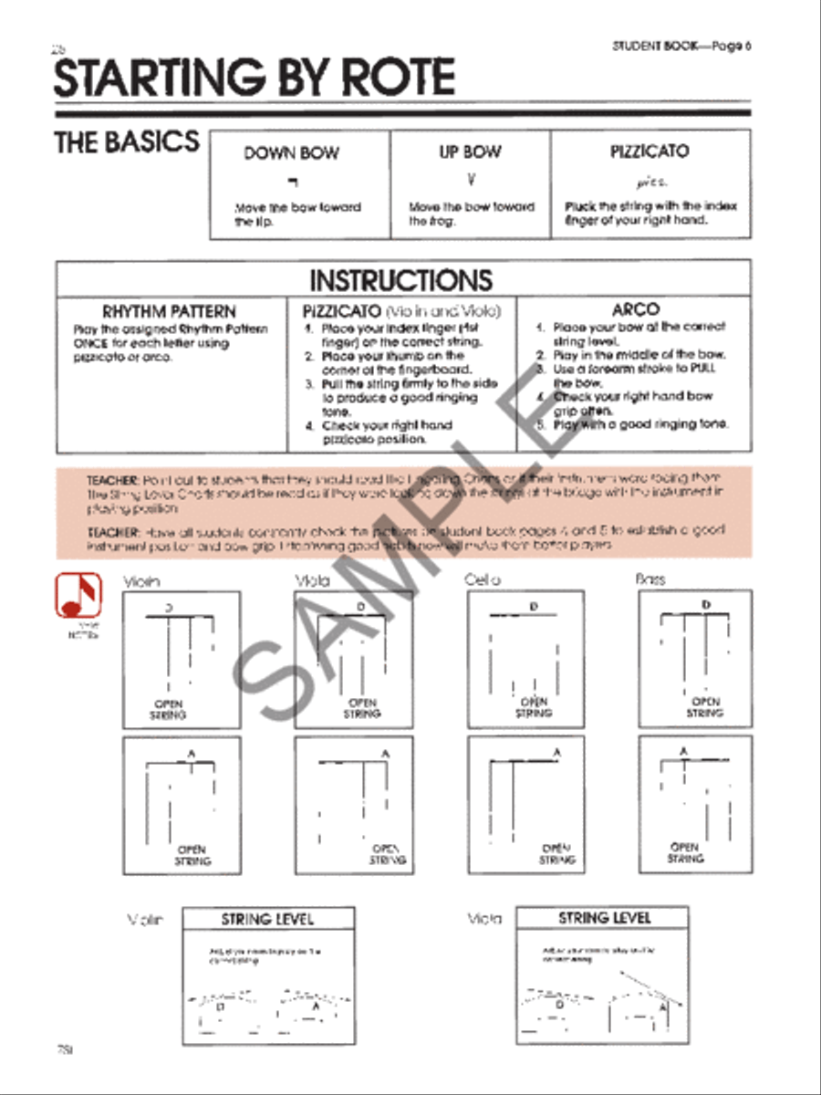 All For Strings, Book 1 - Score String Orchestra scores gallery preview page 2