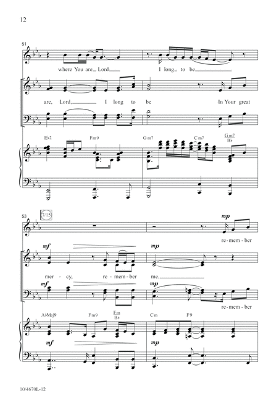 Remember Me 4-Part scores gallery preview page 12