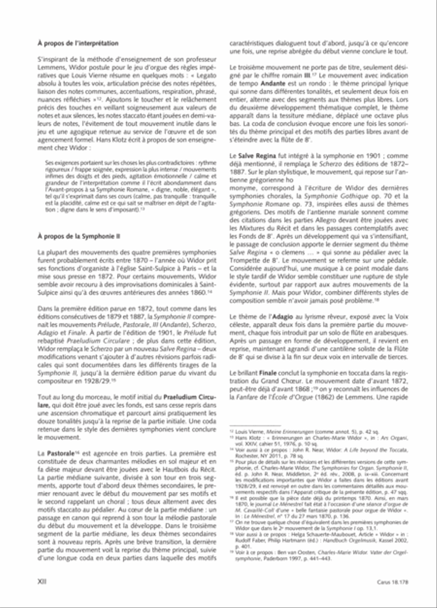 Symphonie No. II pour Orgue Organ scores gallery preview page 13