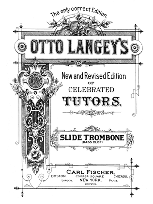Book cover for Method for Slide Trombone in B-flat