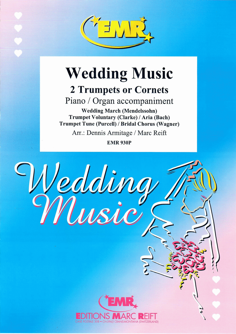 Wedding Music Trumpet Duet scores gallery preview page 1