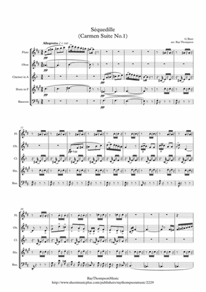 Bizet: Séquedille (Seguidilla)(Carmen Suite No.1) - wind quintet