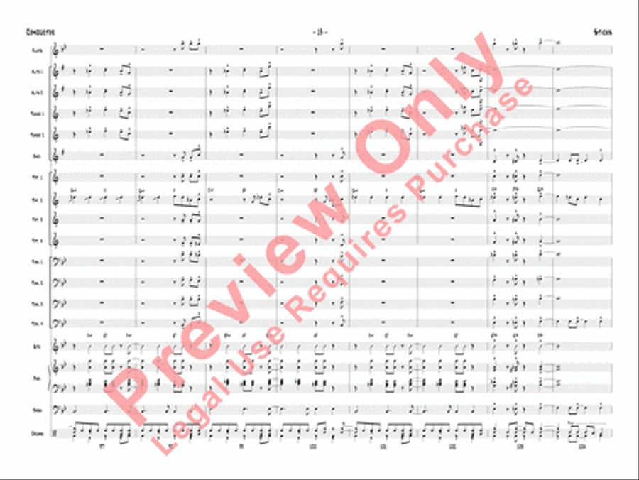 Sticks Sticks Jazz Ensemble scores gallery preview page 16