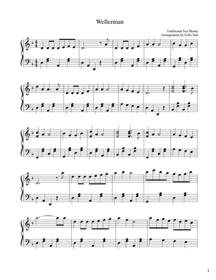 Wellerman (Piano Solo - Sea Shanty) | Easy Fun Arrangement