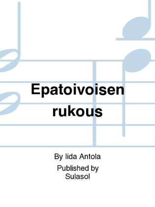 Epätoivoisen rukous