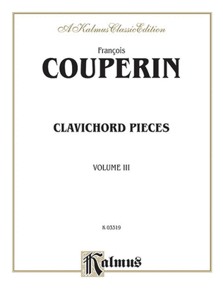 Book cover for Clavichord Pieces, Volume 3