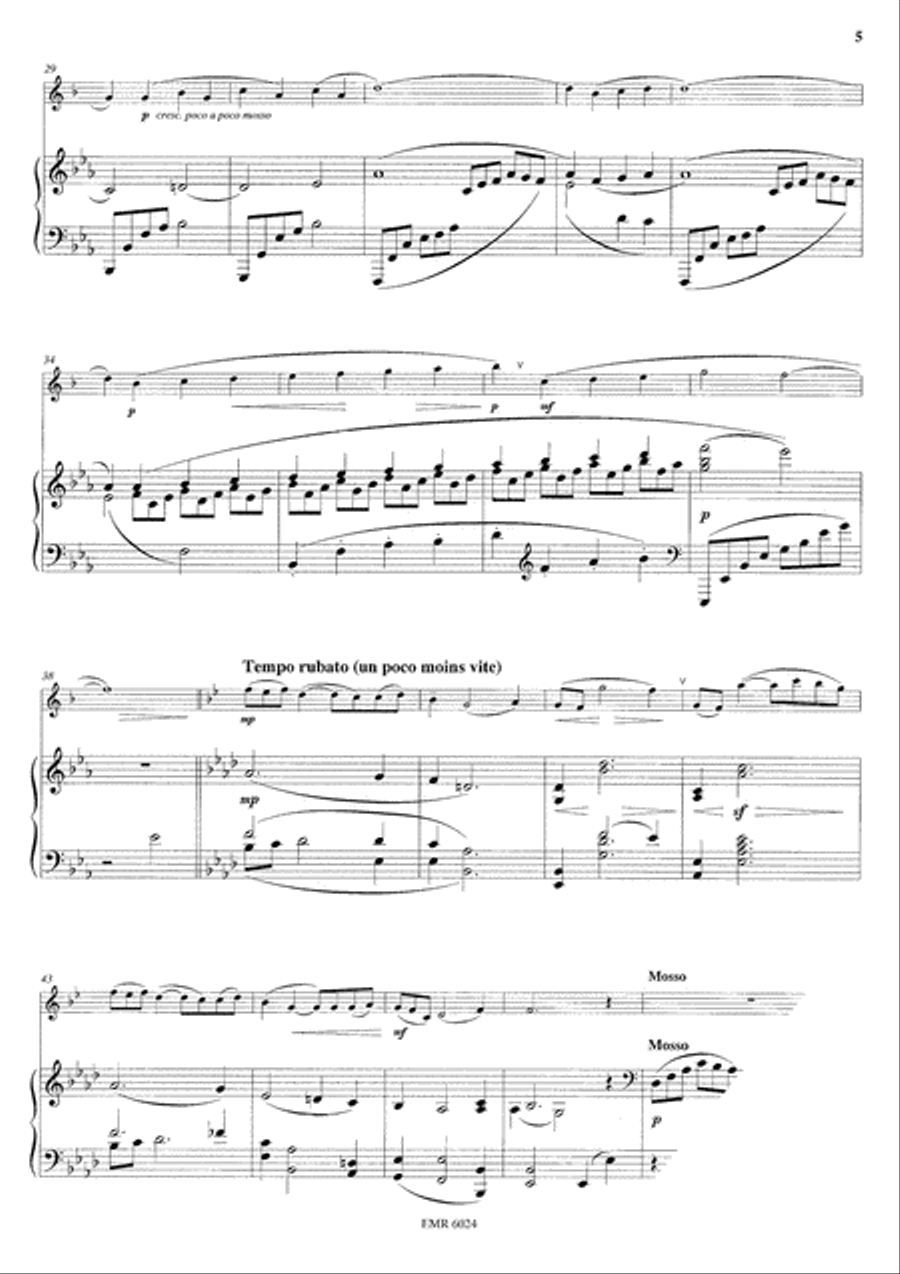 Arabesque No. 1 Trumpet Solo scores gallery preview page 6