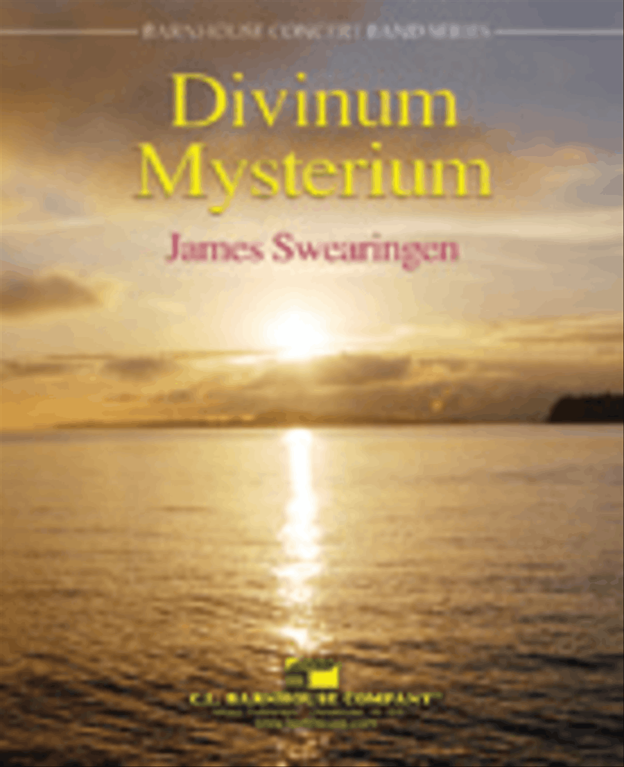 Divinum Mysterium Concert Band scores gallery preview page 1