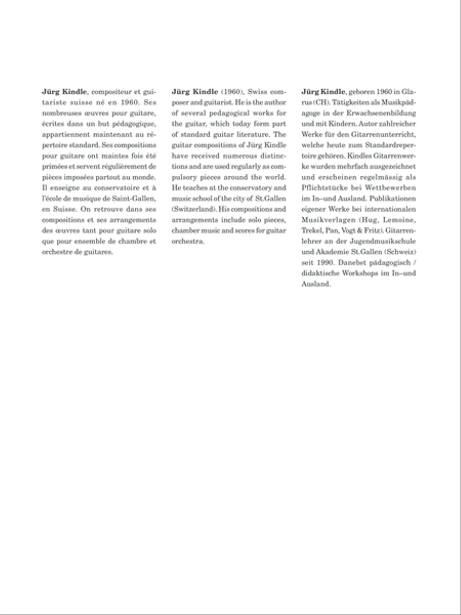 Musique facile pour 4 guitares - Australie (Ungala Wé) Guitar Ensemble scores gallery preview page 2