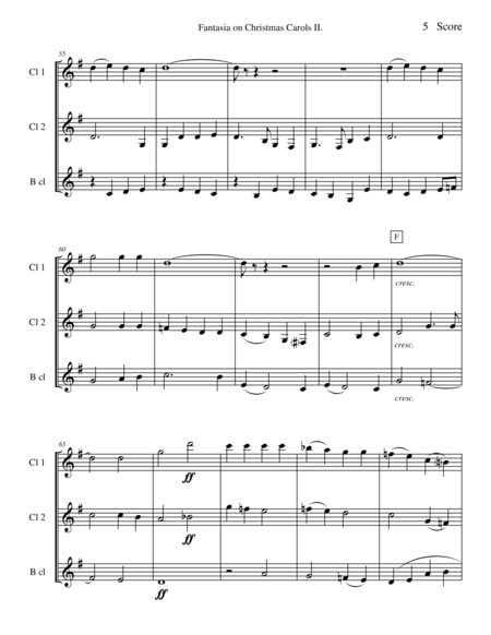 Vaughn Williams - Somerset - Clarinet Trio image number null