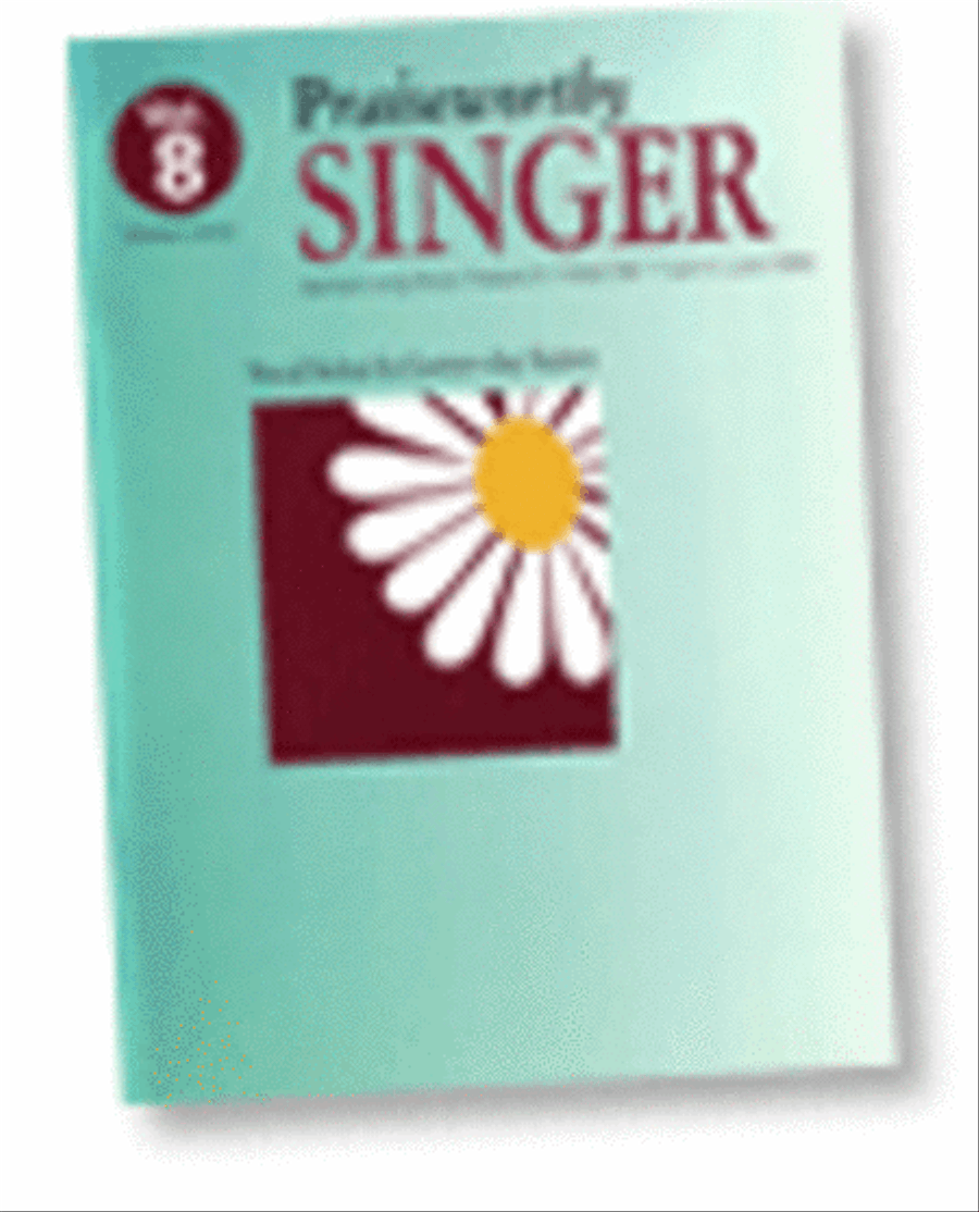 Praiseworthy Singer - Vol. 8 (Follow Me) Voice scores gallery preview page 1