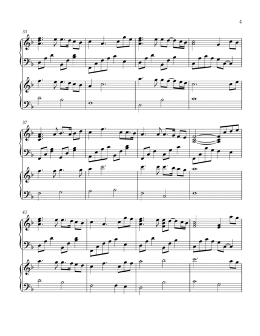 You Raise Me Up Harp scores gallery preview page 5