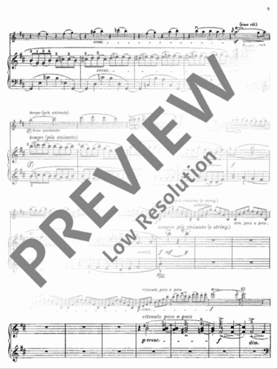 Two Pieces Two Pieces Violin Solo scores gallery preview page 10