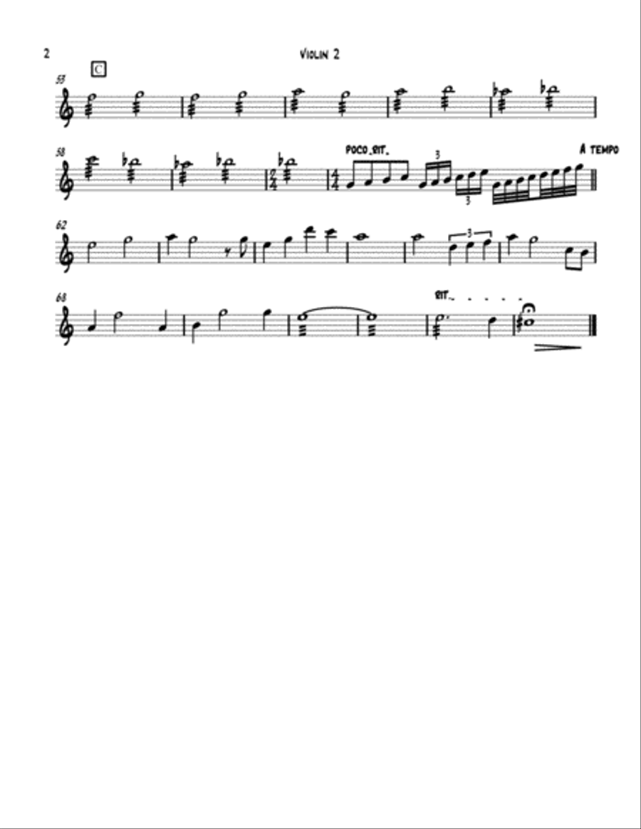 Somewhere Out There Large Ensemble scores gallery preview page 4