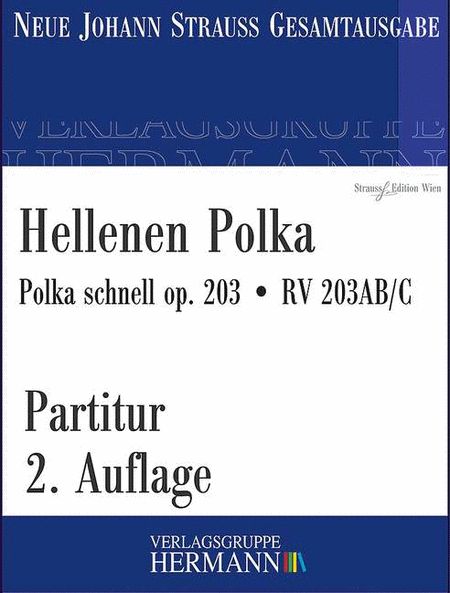 Hellenen Polka op. 203 RV 203AB/C