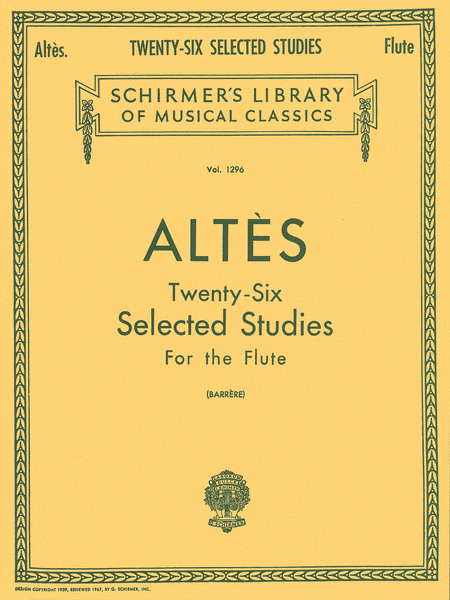 26 Selected Studies (Flute)