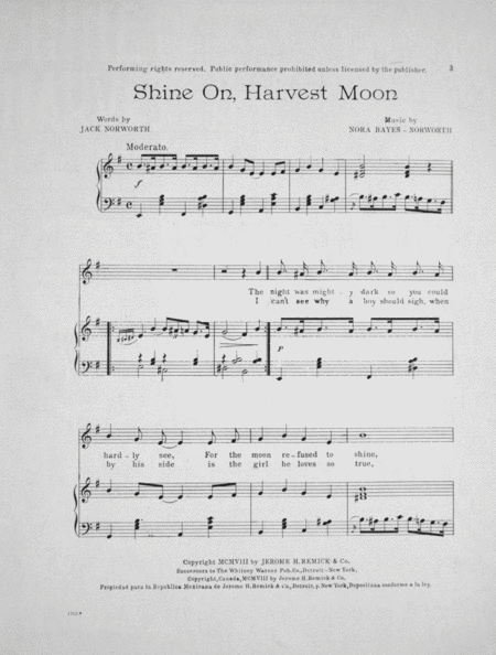 Shine On, Harvest Moon