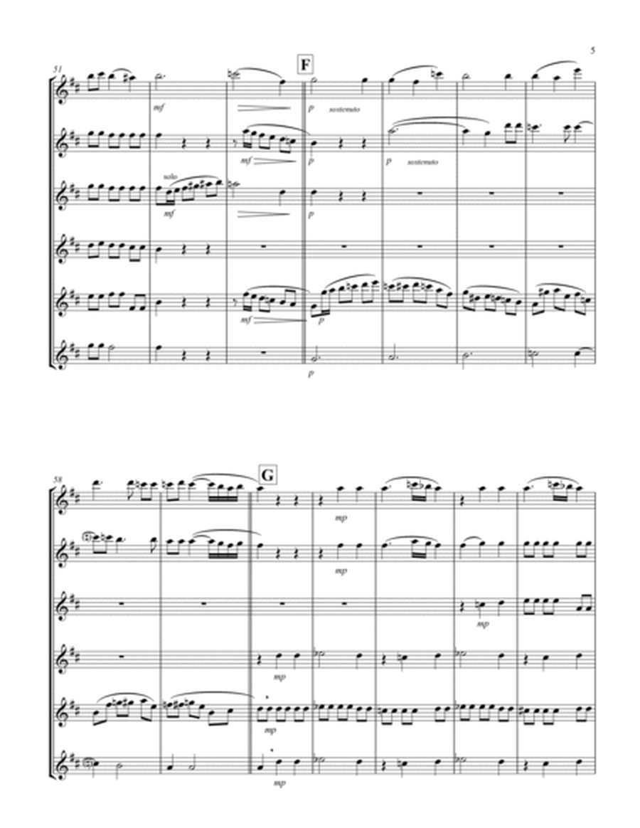 Recordare (from "Requiem") (F) (Alto Saxophone Sextet)