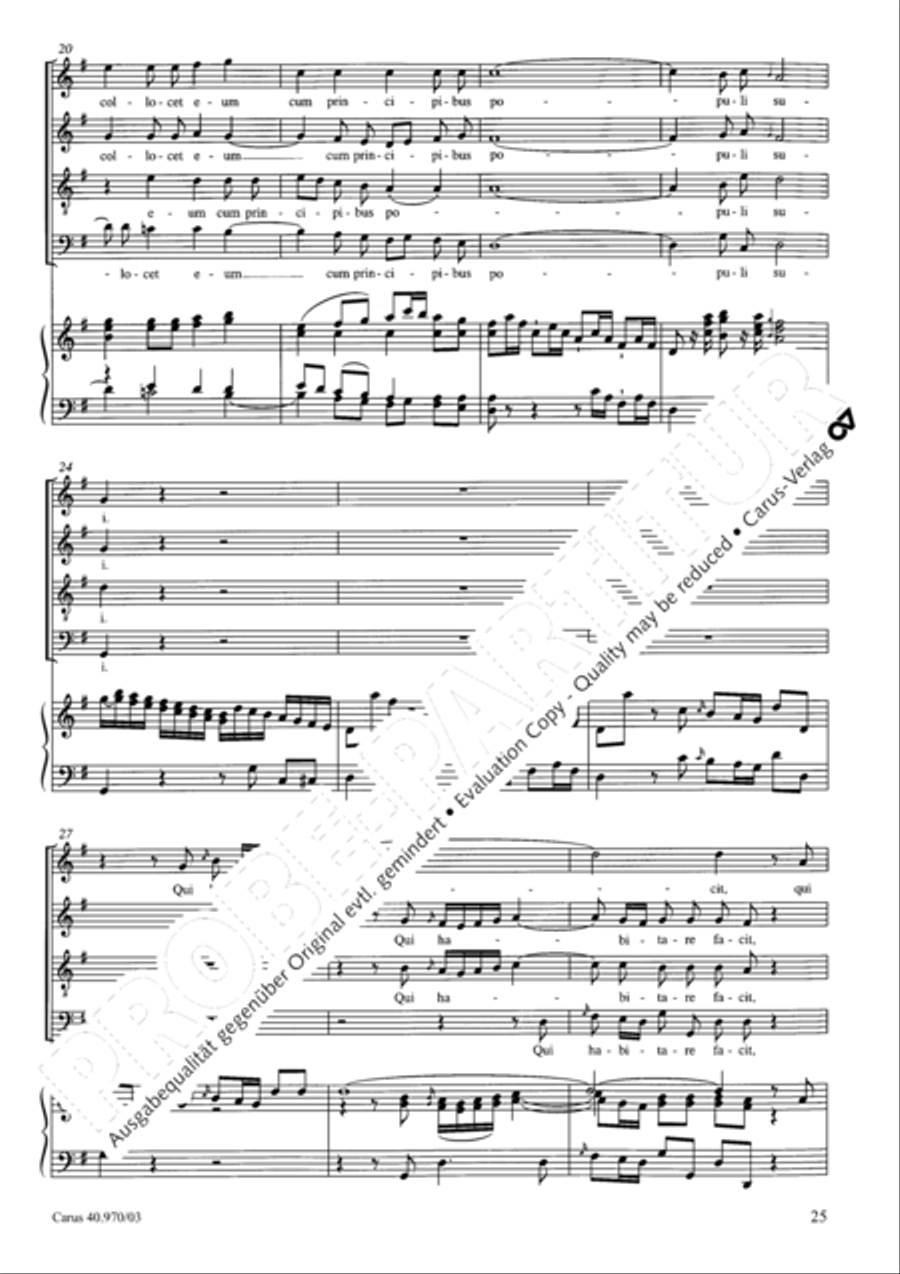 Laudate pueri SSA scores gallery preview page 26