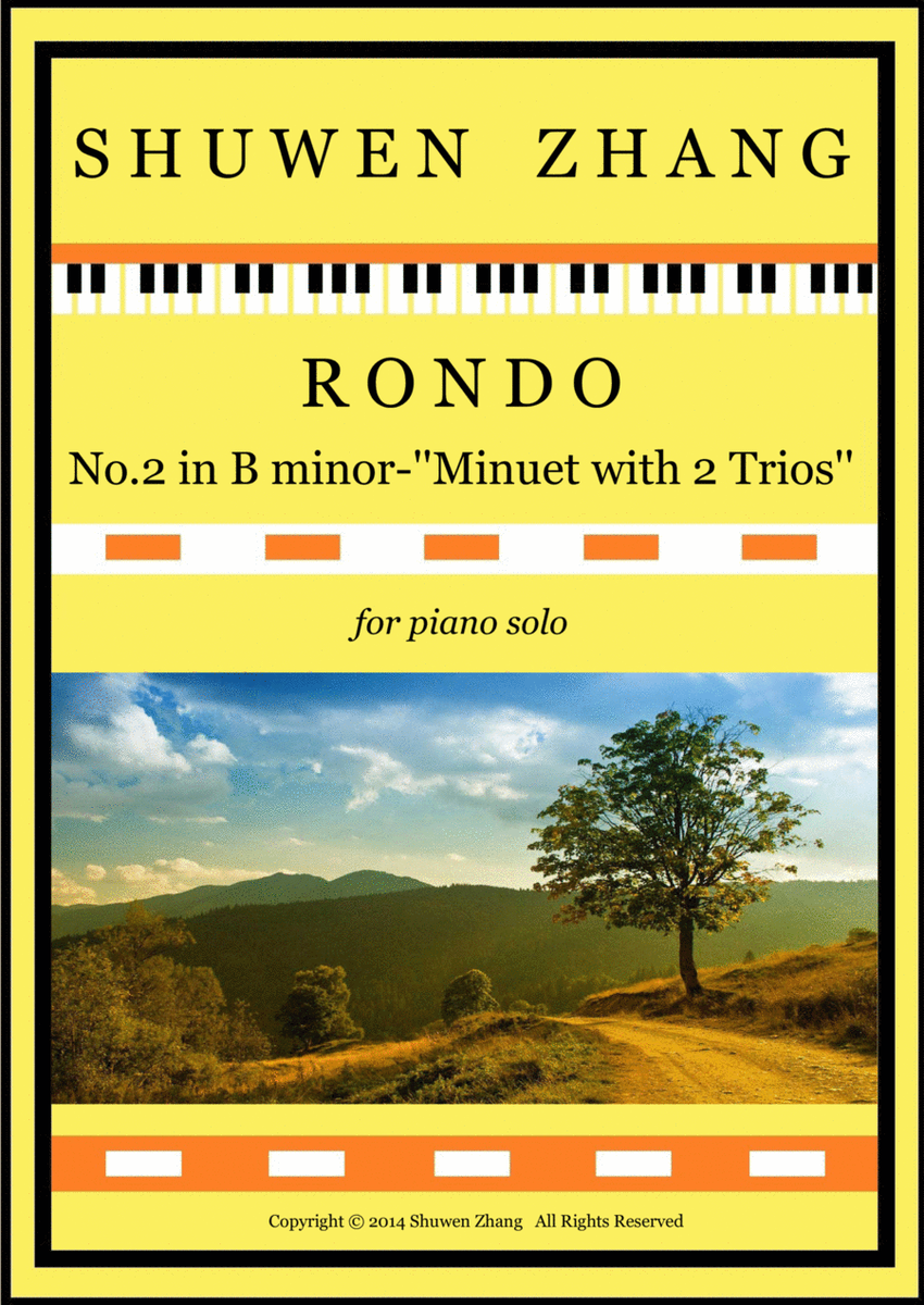 Rondo No.2 in b minor: "Minuet with Two Trios" image number null