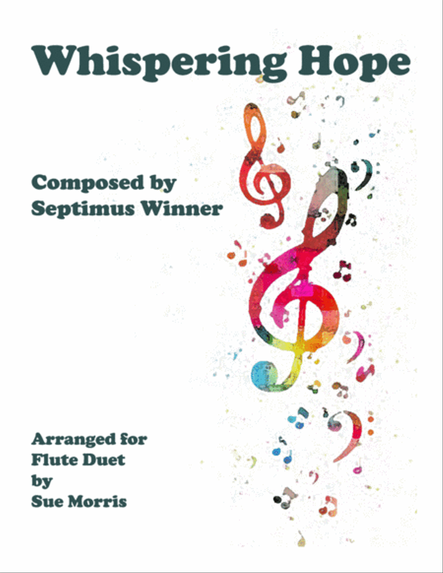 Whispering Hope for Flute Duet Flute Duet scores gallery preview page 1