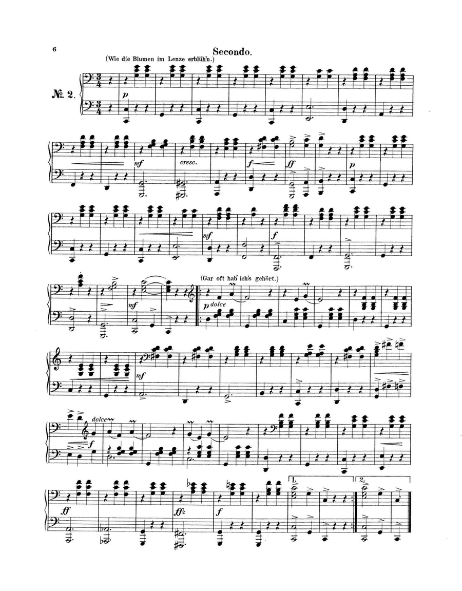 Lehar The Merry Widow Waltz, for piano duet(1 piano, 4 hands), PL801