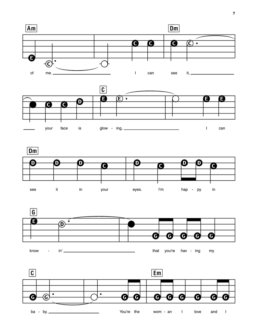 (You're) Having My Baby Electronic Keyboard scores gallery preview page 2