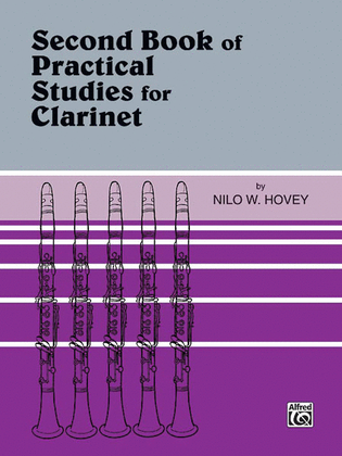 Book cover for Practical Studies for Clarinet, Book 2