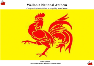 Wallonia National Anthem (Le Chant des Wallons) for Brass Quintet