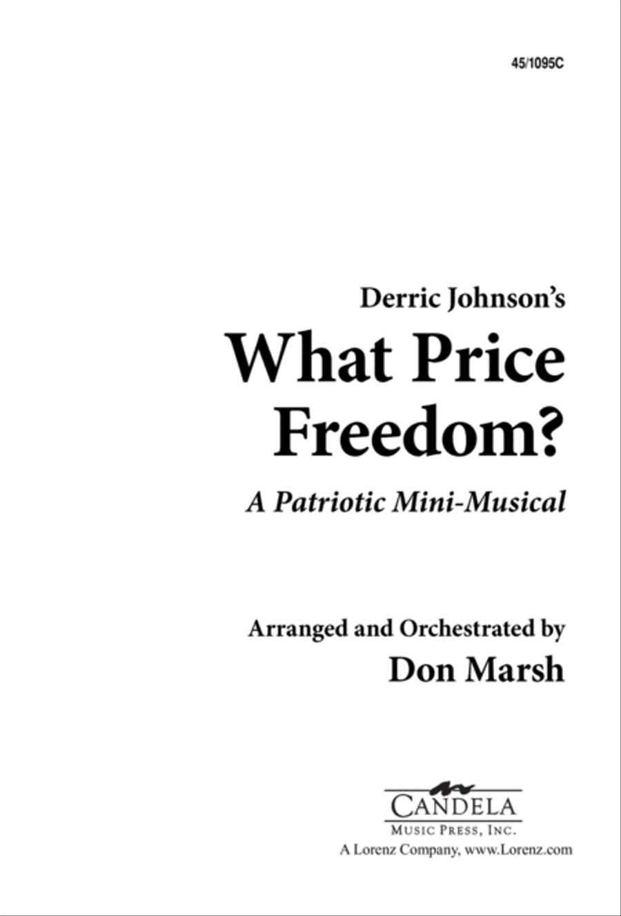 What Price Freedom? 4-Part scores gallery preview page 1