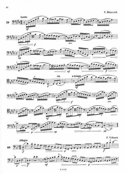 Selected Studies For Trombone II