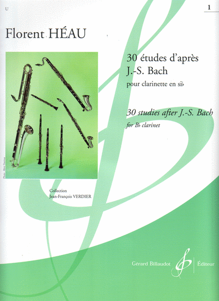 30 Etudes D'Apres J.S. Bach Vol. 1: 14 Etudes