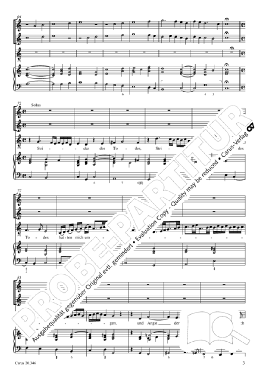 Ich werde nicht sterben (Erster Teil) Score scores gallery preview page 4