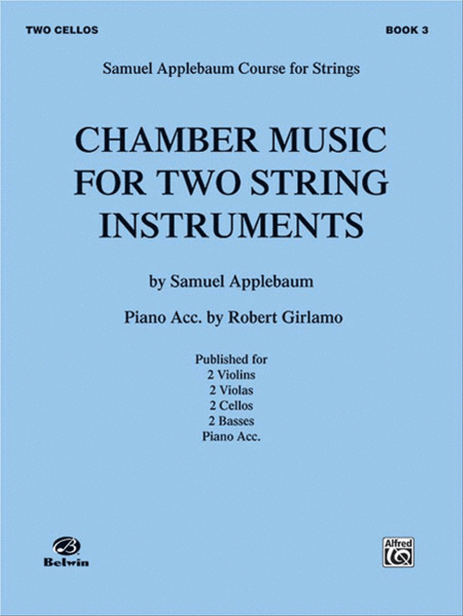 Chamber Music for Two String Instruments, Book 3 Chamber Orchestra scores gallery preview page 1