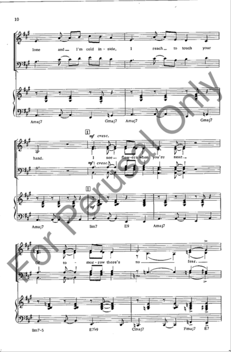 Smiling Smiling 4-Part scores gallery preview page 10