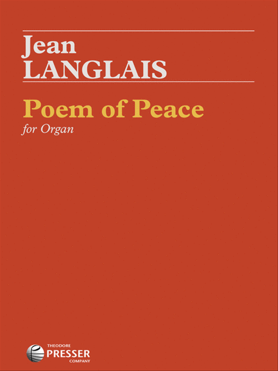 Poem of Peace Chamber Music scores gallery preview page 1