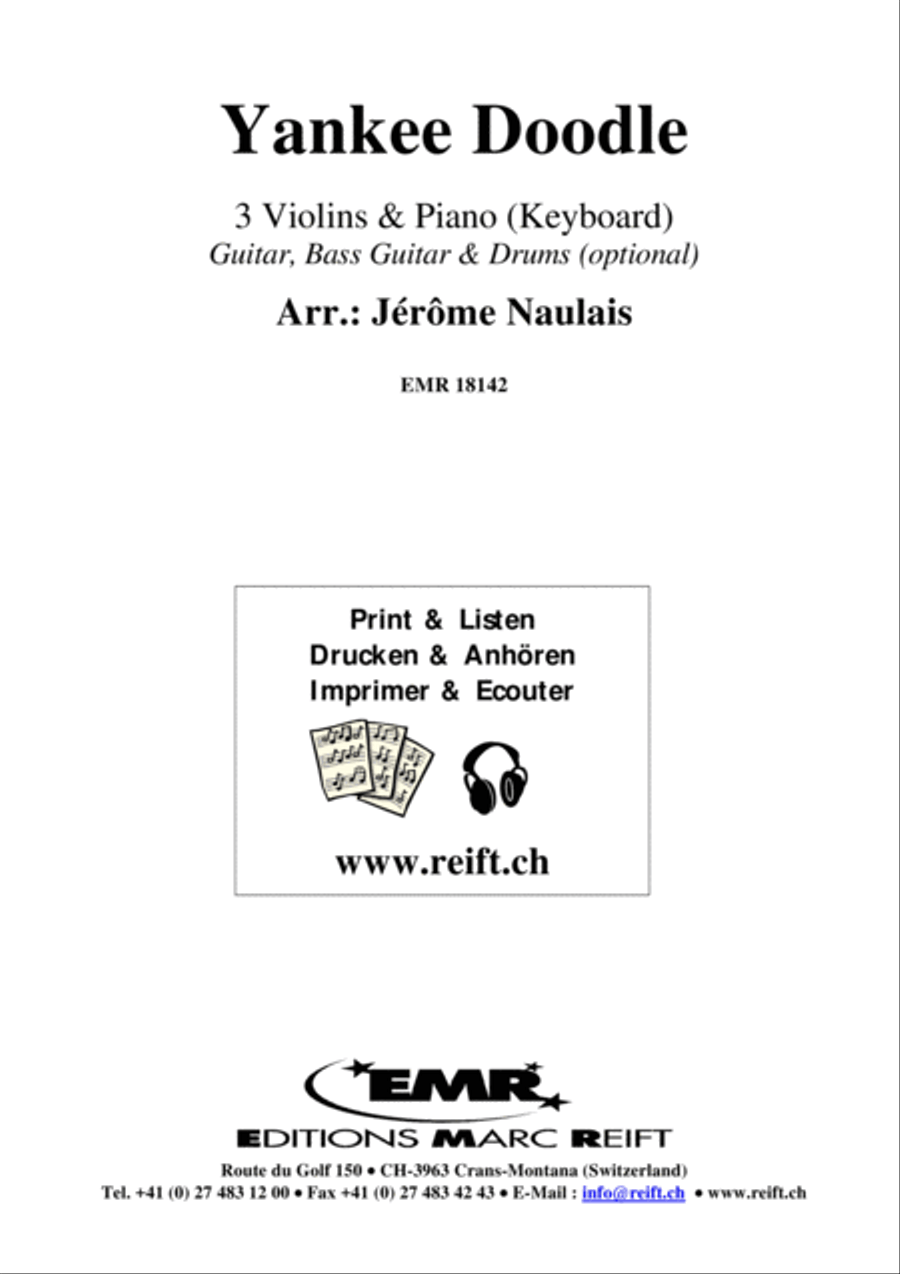Yankee Doodle Violin scores gallery preview page 2