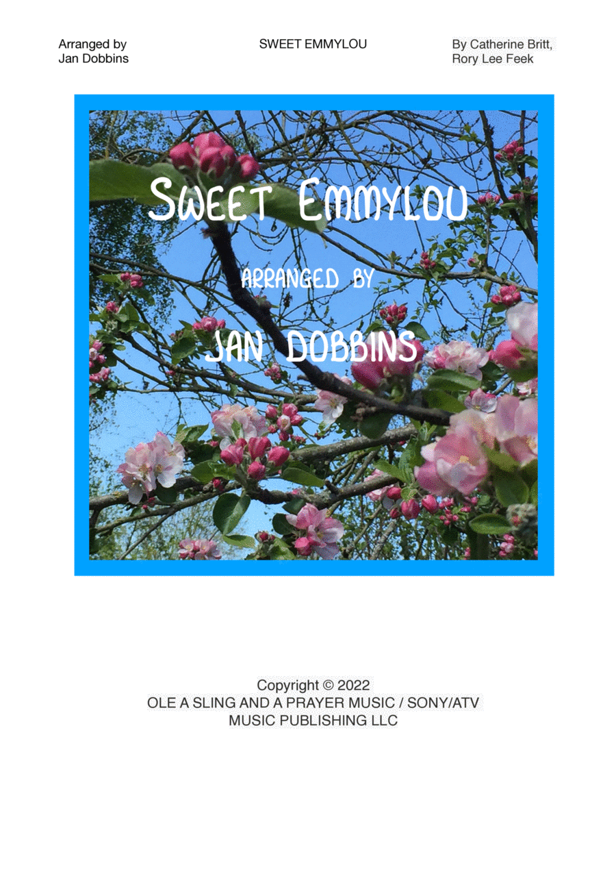 Sweet Emmylou Sweet Emmylou Piano, Vocal, Guitar scores gallery preview page 1