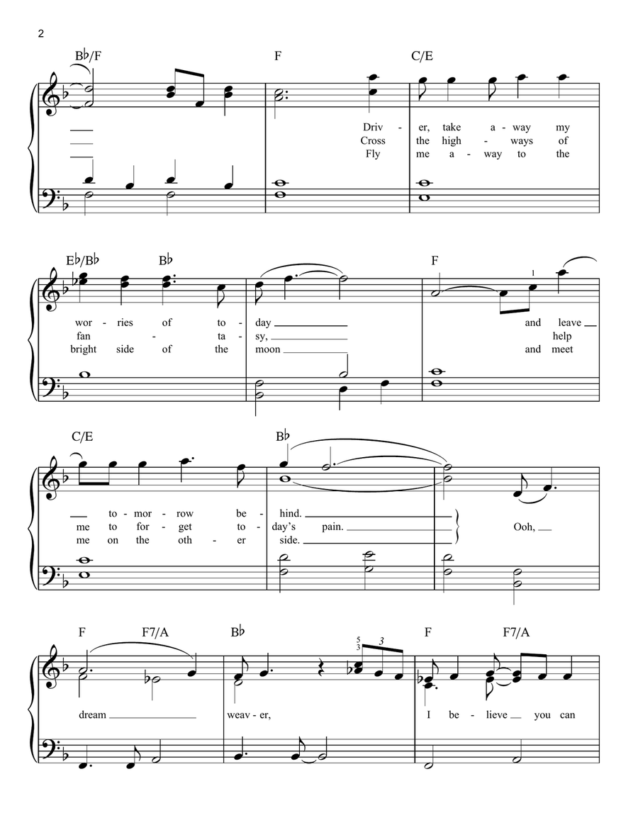 Dream Weaver Voice scores gallery preview page 2