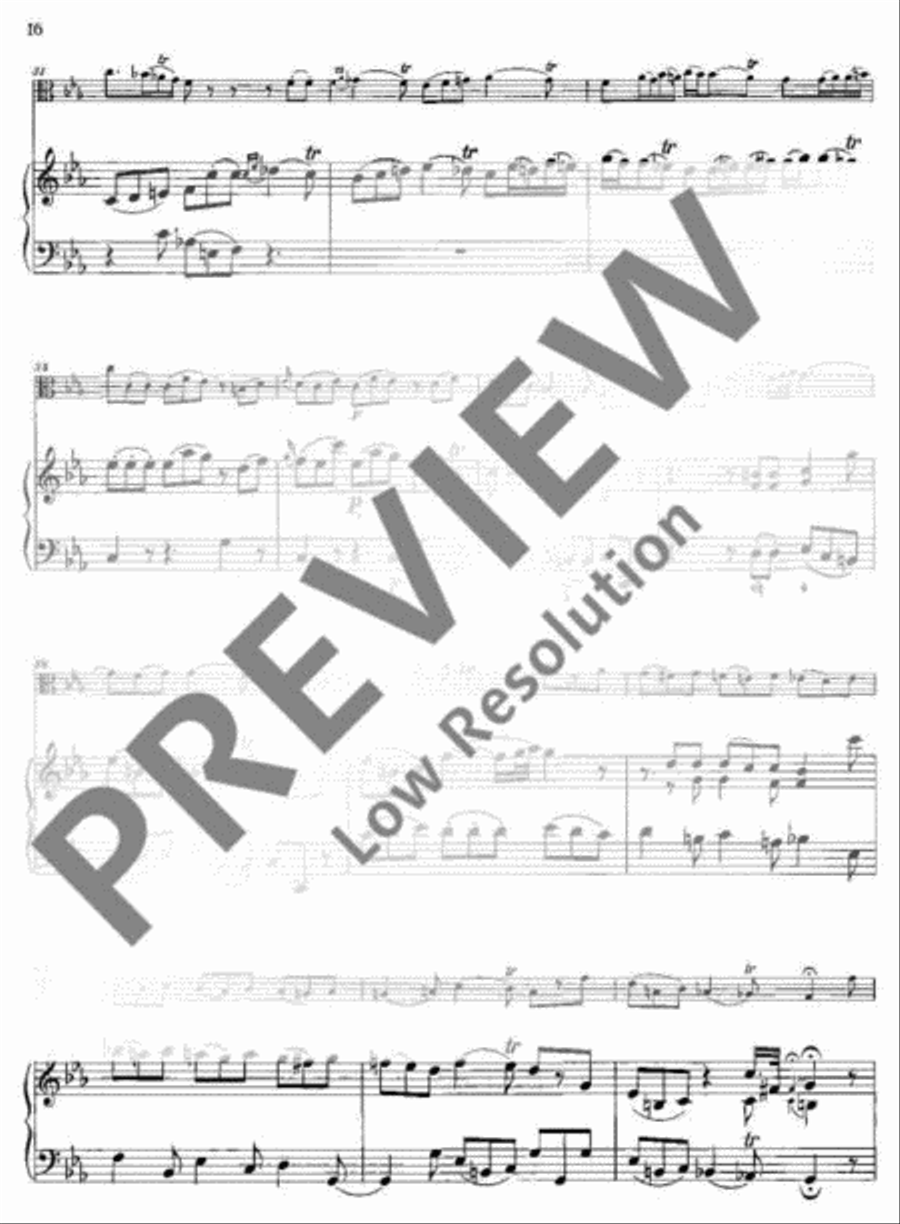 Sonata G Minor Cello scores gallery preview page 17