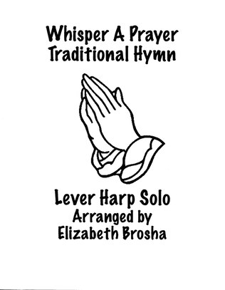 Book cover for Whisper a Prayer Lever Harp Solo