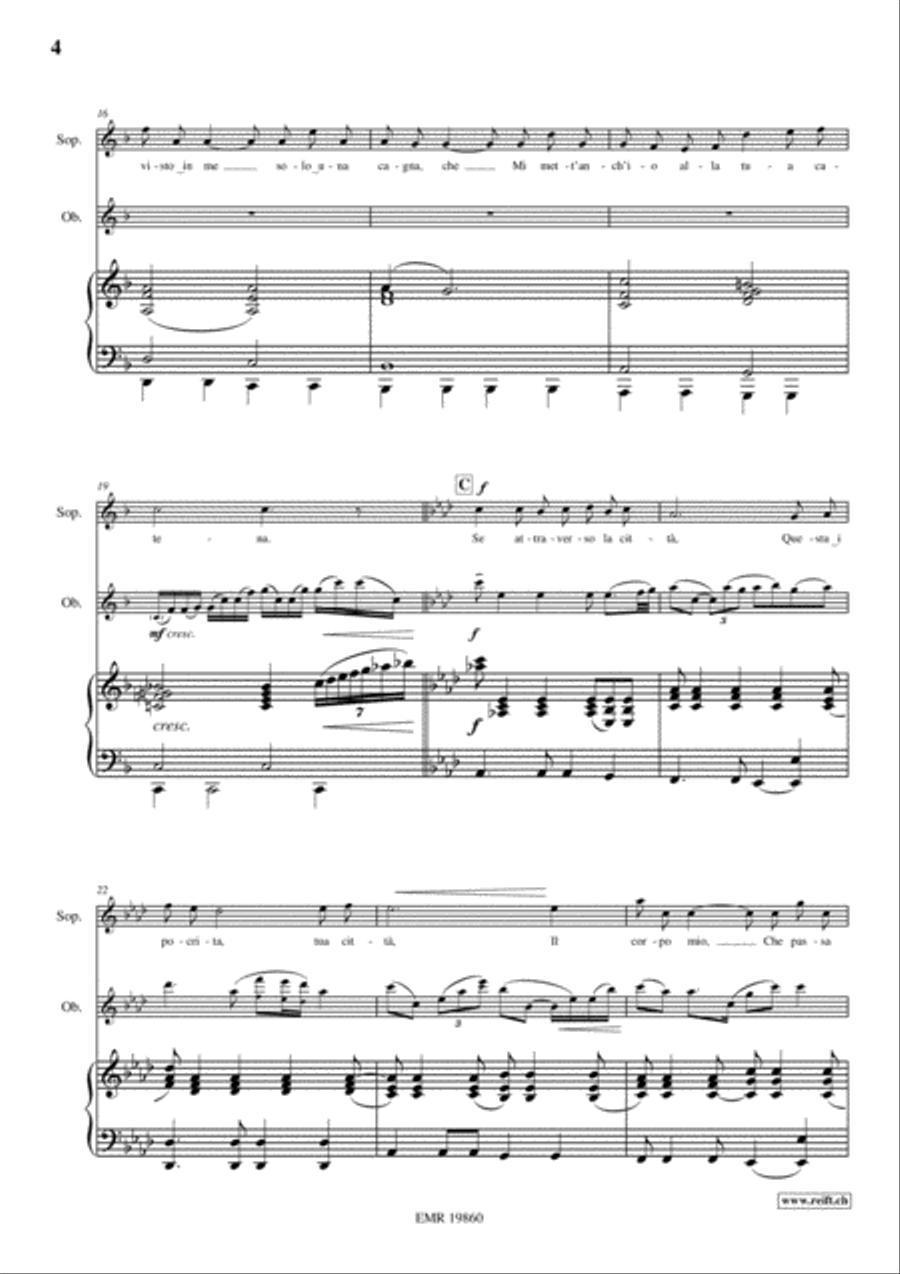 La Califfa Violin scores gallery preview page 4