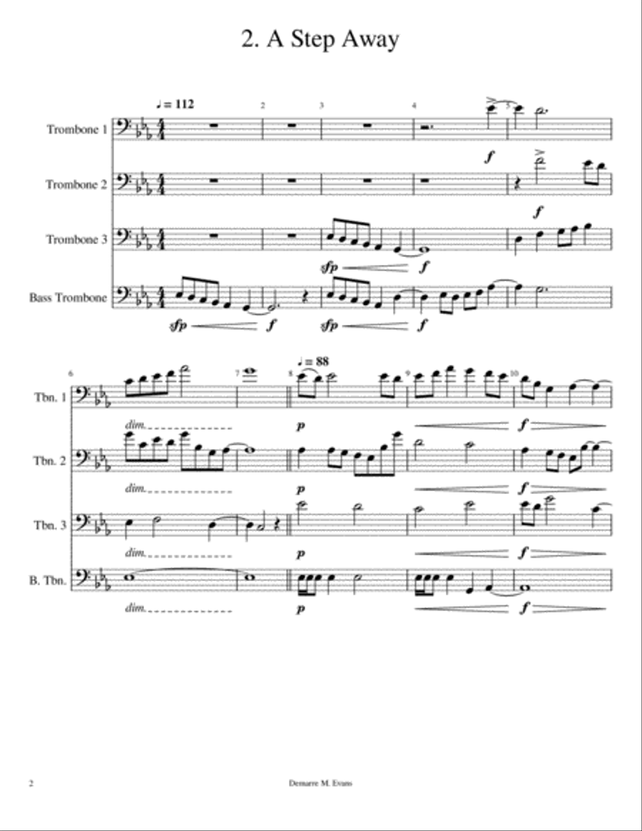 New Beginnings Brass Ensemble scores gallery preview page 2